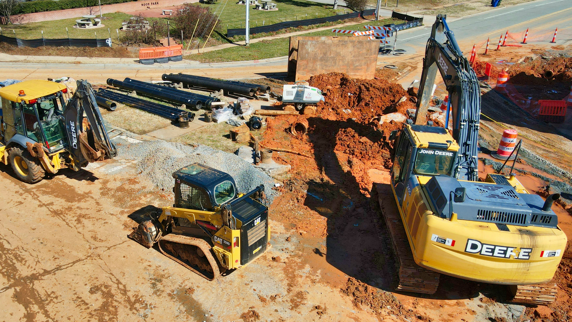 Construction fleet and equipment operations